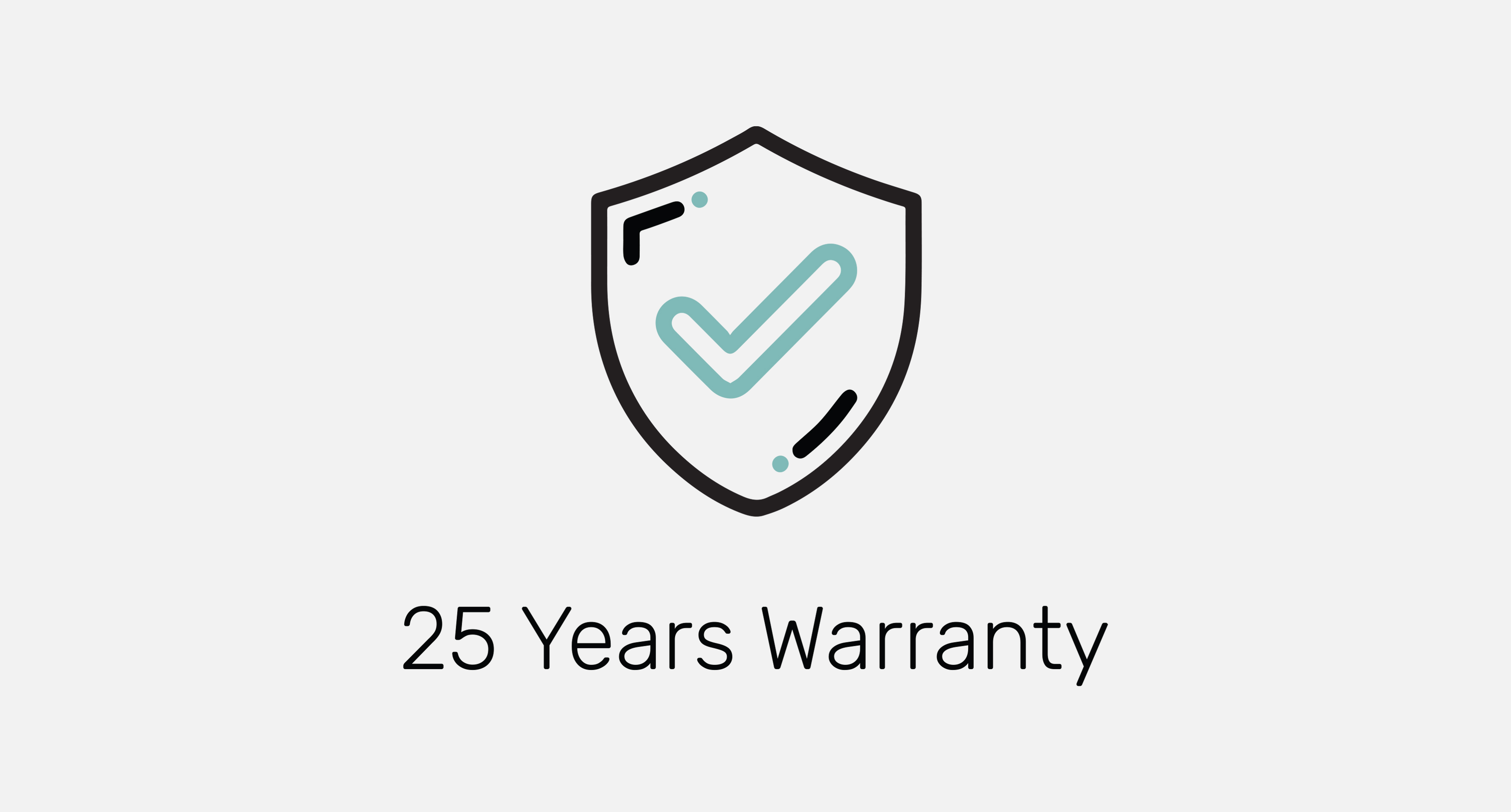 25 Year Warranty